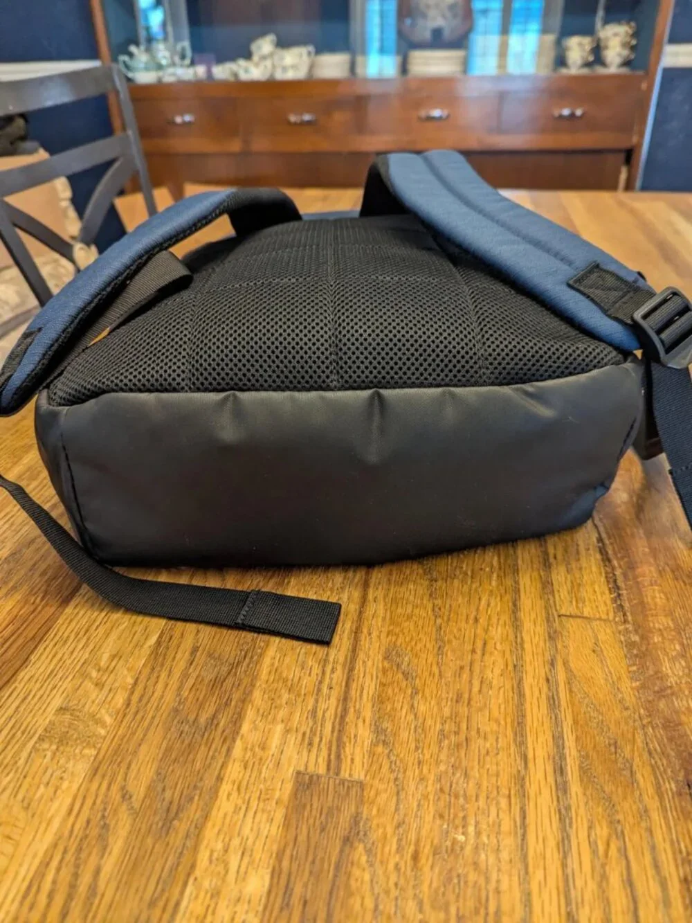 NBC Tokyo Olympics Nike Backpack Black and Blue 3 Zipper Sections
